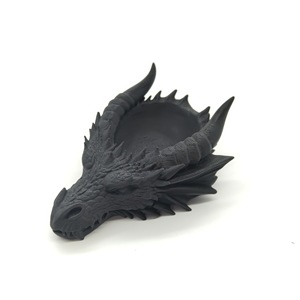 Impression 3D transfrontalière, design tête de <span class=keywords><strong>dragon</strong></span> gothique sombre, plateau de rangement multifonctionnel, plateau à bijoux, <span class=keywords><strong>bougeoir</strong></span> - Product Image 4