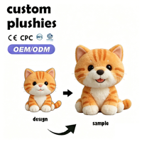 Peluche personnalisable en coton PP ultra doux, canard jaune, jouet en peluche, poupée, logos brodés, dessin personnalisé, rempli