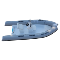 Bateau pneumatique de luxe RIB-550A en Hypalon, bateau pneumatique de compagnie, avec accessoires personnalisés