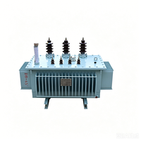 Transformator Daya Celup Minyak S11-400KVA 10KV Low Loss, Transformator Distribusi Step Down untuk Transformator Gardu Induk