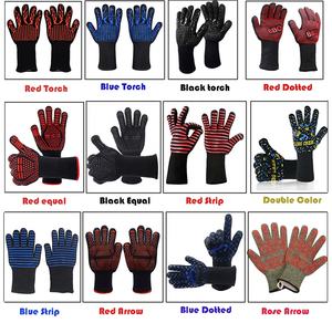 Guantes de Silicona para BBQ Swelder con Certificación CE, Logotipo Personalizado, para Horno y Parrilla, Resistentes al Calor Extremo de 932°F y 1472°F, para Chimenea - Product Image 5