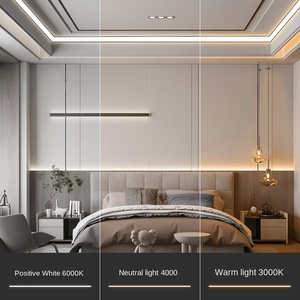 OEM Industrial Aluminum Heatsink Strip Light Housing Square Recessed LED <b>Profile</b> Channel Bending Processing Service - Product Image 6