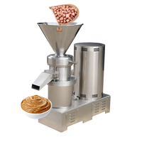Moulin colloïdal en acier inoxydable pour l'extraction de lait de souchet, la fabrication de pâte de haricots et de beurre de cacahuète