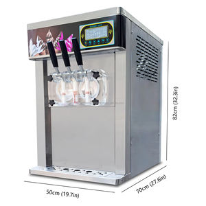 Máquina de helado suave Twin Twist, máquina de yogur helado, máquina de smoothies, batidos, bebidas congeladas, granizados y helados - Product Image 5