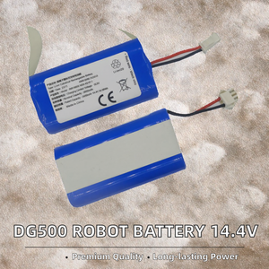 روبوت كنس ECOVACS DG500 عالي الجودة مع بطارية ليثيوم بوليمر قابلة لإعادة الشحن 14.4 فولت 2600 مللي أمبير في المخزون - Product Image 2