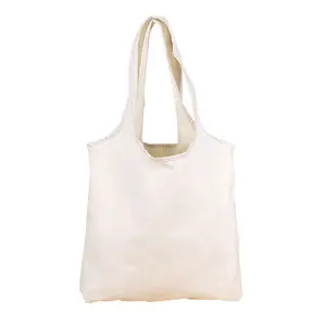 Sac de sport pour le shopping et le maquillage petit sac fourre-tout en toile cirée sac en toile de coton personnalisé avec logo imprimé personnalisé