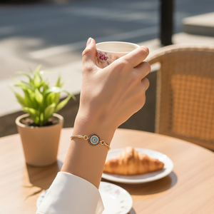 Charme de mode en laiton authentique pour bracelet - Product Image 2