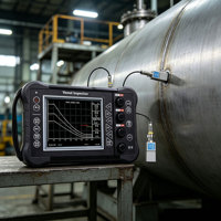 Détecteur de défauts ultrasonique numérique, plage de test 0-6000 mm, équipement de contrôle non destructif pour les fissures et défauts métalliques, pour l'inspection des soudures d'acier