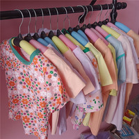 Vêtements d'été pour enfants Liquidation des filles T-shirt en coton Top Pants Dress-Vêtements confortables pour enfants