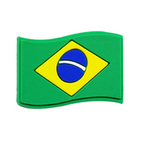 Accessoires de chaussures de drapeau national de divers pays les plus vendus et décorations de chaussures de drapeau populaires pour les breloques de chaussures de fête