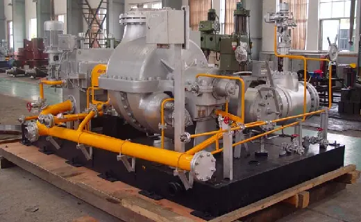 טורבינת קיטור לייצור כוח ביומסה עם עיבוי מיצוי ביצוע מעולה עבור תחנות חשמל תעשייתיות