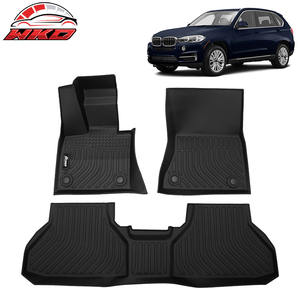 Alfombrillas para todo tipo de clima para BMW X5 F15 F85 2014-2016 y X6 F16 15-16, alfombra de TPE, 3 piezas, moldeadas en 3D, impermeables - Product Image 1