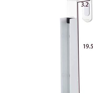 Pour <span class=keywords><strong>Amazon</strong></span> blanc fer Art porte <span class=keywords><strong>cintre</strong></span> porte-manteau simple niveau <span class=keywords><strong>pliable</strong></span> métal crochet chambre caché manteau et Trench manteau crochet support - Product Image 5