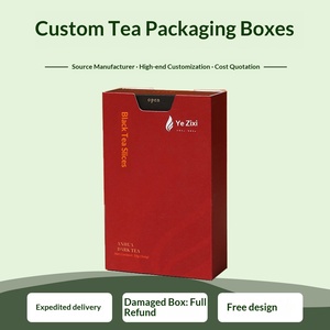 Custom Mini <b>Tea</b> Sample Boxes for Rock Wuyi <b>Oolong</b> & Dancong Gifts - Product Image 4