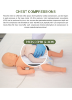 Simulateur de RCP néonatal ADA CPR160A avancé - Modèle anatomique scientifique médical pour la formation des écoles de médecine