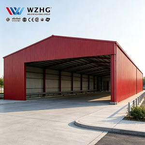 Edificio de Almacenamiento con Estructura de Acero, Opciones de Techo de Acero Corrugado, Opciones de Revestimiento de Panel Sándwich, Opciones de Estructura Pintada - Product Image 1