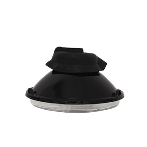Mèche semi-fermée ronde de 5.75 pouces adaptée à la lumière de conversion de voiture classique de phare de faisceau lointain et proche H4 - Product Image 3