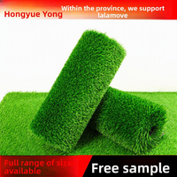 Tapis de gazon artificiel en plastique haute densité, doux, imperméable, écologique, style pastoral, pour l'aménagement paysager extérieur et les balcons