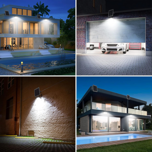 Reflector LED Solar de 4000W para Uso en Exteriores, Estacionamientos, Patios, Jardines, Piscinas, Caminos, Clasificación IP67, Certificado ROHS WD-BW300C - Product Image 6