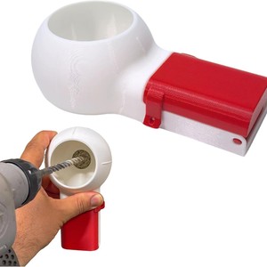 Drill Bit Dust Collector Reusable ABS Material With <b>Guide</b> For <b>Drilling</b> Debris Collection And Cleanup - Product Image 5