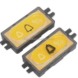 Notrufglocke für Aufzüge, integriertes Design mit Braille- und taktilem Schriftbesatz für den Austausch von LOP- und COP-Bedienfeldern von Aufzügen - Product Image 1