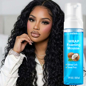 <span class=keywords><strong>Mousse</strong></span> coiffante à l'huile de coco et de karité, tenue forte, anti-frisottis, pour perruques bouclées, <span class=keywords><strong>boucles</strong></span> et ondulations - Product Image 1