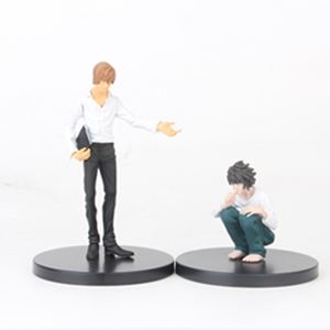 7-20CM figura <span class=keywords><strong>Anime</strong></span> in PVC congelata nota di <span class=keywords><strong>morte</strong></span> bambole statiche scatola di colori in scala 1/60 nuovo modello di giocattolo ornamento regalo scultura - Product Image 2