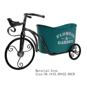 <strong>Cute</strong> Planter Concrete Planter Pots Succulent Planter Pot Tricycle <strong>Plant</strong> Stand - Product Image 6