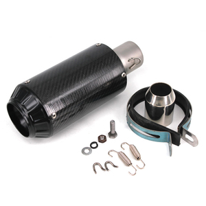 Silenciador de escape Universal de fibra de carbono de alta calidad para Benelli 752S BJ750GS para <span class=keywords><strong>Aprilia</strong></span> <span class=keywords><strong>RS660</strong></span>/Tuono660 Moto Escape - Product Image 1