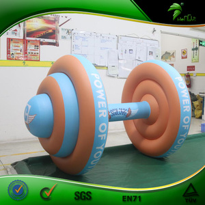 Haltère <span class=keywords><strong>gonflable</strong></span> géant pour publicité, modèle, équipement de <span class=keywords><strong>Fitness</strong></span>, de poids - Product Image 4