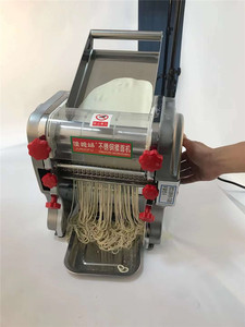 Machine à pâtes électrique multifonctionnelle, machine à rouler, presser et couper la pâte pour les pâtes fraîches et les spaghettis - Product Image 4