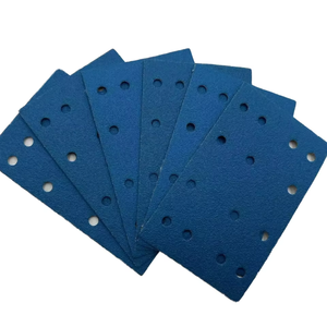 80*133มม. พร้อมตะขอ14รูและห่วงแผ่นขัดสีน้ำเงินคล้ายกับคุณภาพของ FESTOOL - Product Image 2