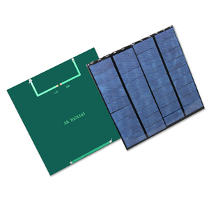 แผงโซลาร์เซลล์อีพ็อกซี่ขนาดเล็ก OKYN-Y2701 9V 460mA โพลีคริสตัลไลน์ สำหรับการทดลองทางวิทยาศาสตร์ ของเล่น DIY - Product Image 1