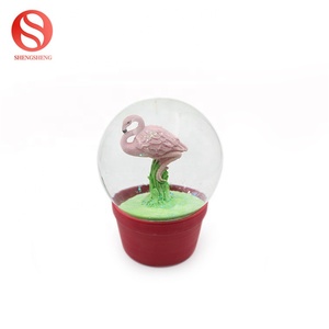 Personnalisé 100mm nouveaux cadeaux décoration design <span class=keywords><strong>grand</strong></span> <span class=keywords><strong>cactus</strong></span> en résine boule à neige - Product Image 6