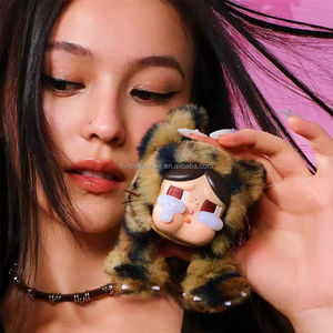 Authentique POP MART Nouveau Chat Crybaby Sauvage mais Cutie Mangez Quelque Chose Avant de Dormir Pendentif en Peluche Boîte Aveugle Poupées Jouets à Collectionner - Product Image 4