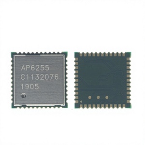Chip WIFI Cuatro en Uno AP6255 AP6256 AP6212, Módulo WIFI Inalámbrico Bluetooth FM 5.0G+2.4G, AP6255 QFN-44 - Product Image 1