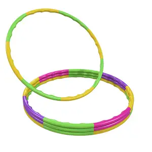 Senxiao new mobile gym fitness hoops hula trainer cerchio semplice per bambini hula plastic hoola hoop fitness per bambini