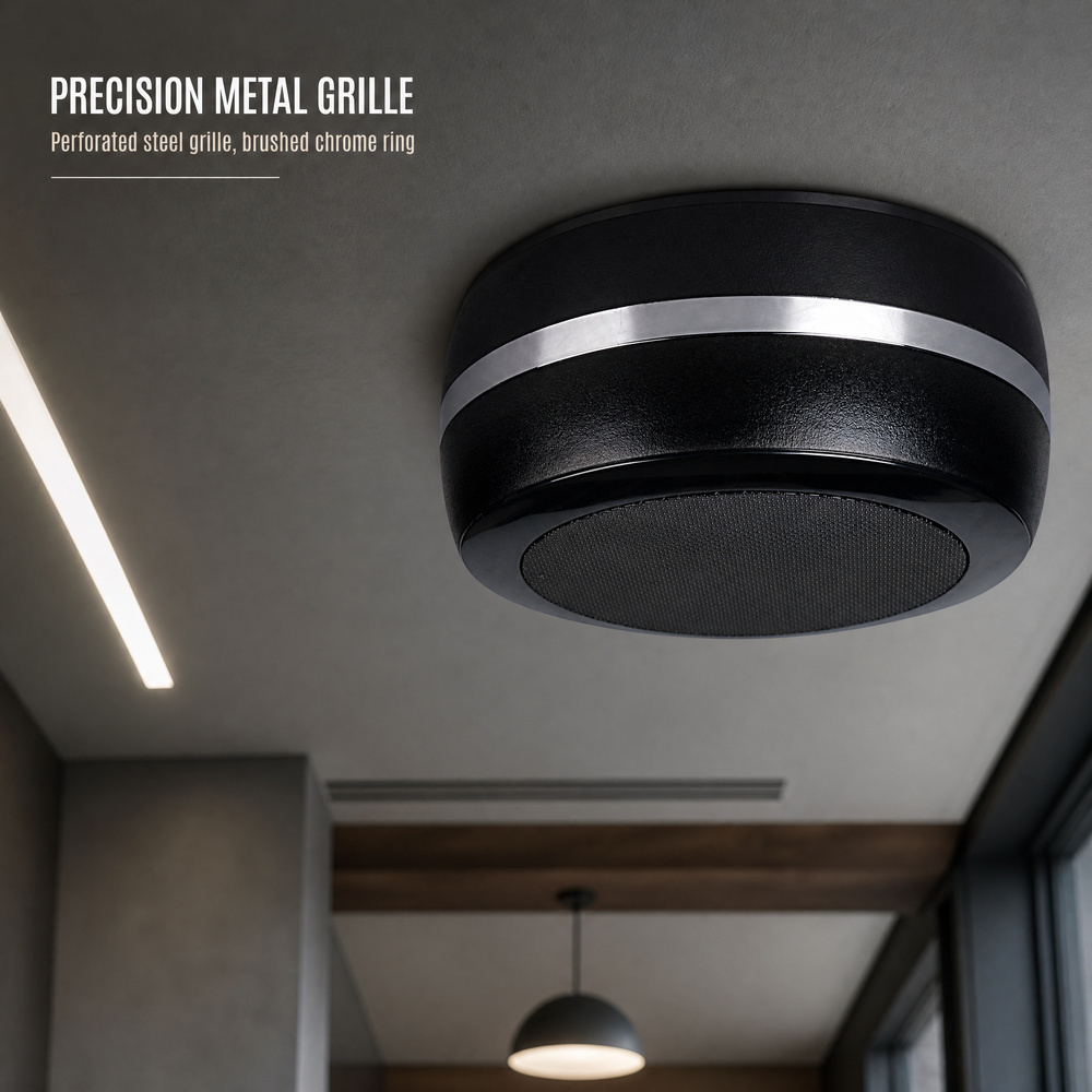 Professional Ceiling Loudspeakers 100V 6 Inch Background Music Speaker for Offices, Retail Stores, Restaurant, and Hotels. · image 3