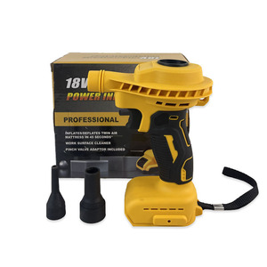 เครื่องเป่าใบไม้ไร้สายกำลังสูง 21V ลิเธียมไฟฟ้า DIY & อุตสาหกรรม 500W 1.5AH แบตเตอรี่แบบไร้สาย กำลังสูง ไม่มีแปรงถ่าน สำหรับเป่าหิมะ ได้รับมาตรฐาน CE ขายดี - Product Image 4