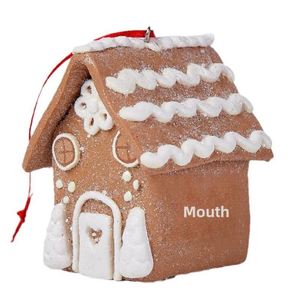 Nuevas Decoraciones Navideñas Nórdicas, Adornos de PVC con Forma de Casita, para Árboles de Navidad, Escaparates y Luces Navideñas - Product Image 4