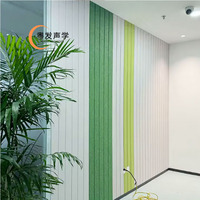 Panneaux muraux acoustiques, design de surface personnalisé, auto-adhésifs, insonorisants, feutre PET, utilisation extérieure/entrepôt, ignifuges, imperméables, faciles à poser
