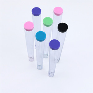 Rolling Paper Smoking Accessories Cone Shape Plastic Tube with Silicone Stopper - Product Image 2