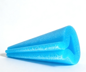 แถบโฟม <span class=keywords><strong>EPE</strong></span> รูปตัวยู สีฟ้า ป้องกันการชน แถบป้องกันทำจากใยมุก - Product Image 4