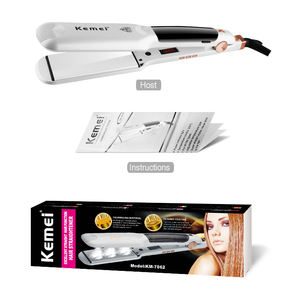 <span class=keywords><strong>Plancha</strong></span> <span class=keywords><strong>de</strong></span> <span class=keywords><strong>Pelo</strong></span> Kemei Km-7062 <span class=keywords><strong>con</strong></span> Pantalla LED <span class=keywords><strong>de</strong></span> Cristal Líquido, <span class=keywords><strong>Vapor</strong></span> <span class=keywords><strong>de</strong></span> <span class=keywords><strong>Agua</strong></span> que No Daña el Cabello - Product Image 2