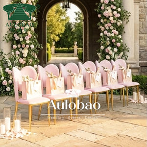 Restaurant Gold Stainless Steel <b>Legs</b> Heart Back Luxurious Wholesale Wedding <b>Chairs</b> - Product Image 2