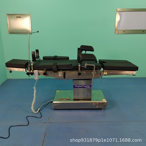 Mesa de Operaciones Quirúrgicas Eléctrica 142x77x96 de Acero Inoxidable, Mesa Médica Ortopédica para Rayos X con Posicionamiento Ajustable - Product Image 3