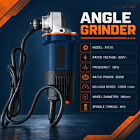 Meuleuse d'angle professionnelle OEM ODM 850W 12000 tr/min, disque de 100 mm pour la découpe et le meulage du métal, conception durable du broche M10