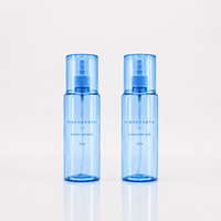 Flacon pulvérisateur transparent en PET de 250 ml, atomiseur à fine brume, conteneur de voyage de qualité cosmétique, flacon vide en plastique pour désinfectant à l'alcool