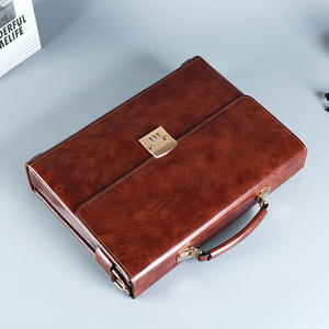 Túi xách laptop nam da PU cao cấp kiểu dáng sang trọng, có khóa mật mã, dành cho luật sư, di động, tiện dụng, kiểu dáng doanh nhân (OEM/ODM) - Product Image 3