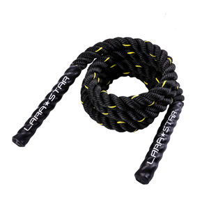 LS1183 25mm <span class=keywords><strong>Corde</strong></span> à <span class=keywords><strong>sauter</strong></span> lourde pour adultes Entraînement de force Combat Energy Burst Arm Weight Fitness Battle Skipped Rope - Product Image 1